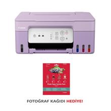 Canon Pixma G3430 Mor Wi-Fi + Tarayıcı + Fotokopi Renkli Çok Fonksiyonlu Tanklı Mürekkep Püskürtmeli Yazıcı
