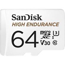 SanDisk High Endurance SDSQQNR-064G-GN6IA Class 10 UHS-I U3 V30 64 GB Micro SD Kart