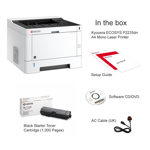 Kyocera P2235DN Mono Lazer Yazıcı