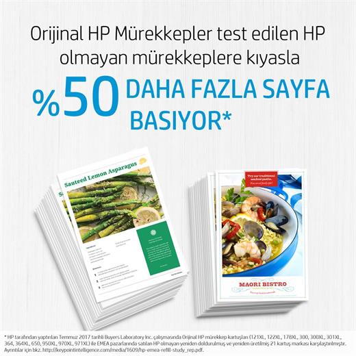 Hp F6U16Ae Mavi Kartuş (953Xl)