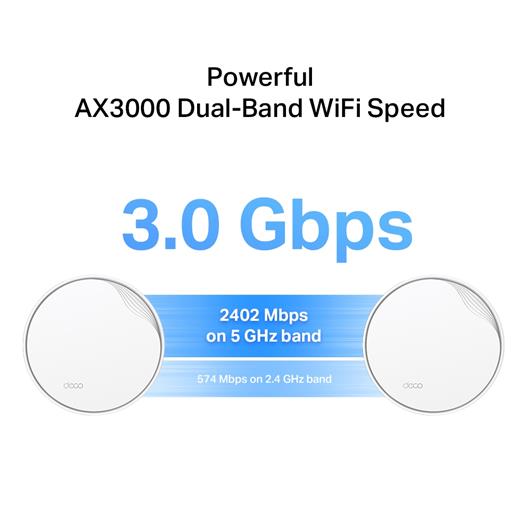 TP-Link Deco X50-POE 3000 Mbps 1li Router