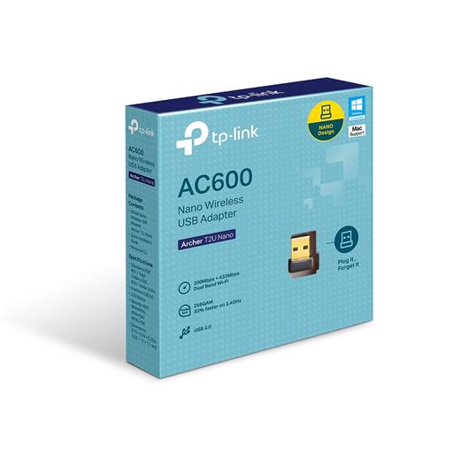TP-Link Archer T2U Nano 600 Mbps Kablosuz Ağ Adaptörü