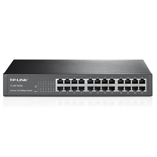 Tp-Link TL-SF1024D 24 Port 10/100 Yönetilemez Switch