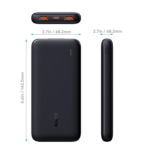 AUKEY PB-N74S 22.5 W 20000 mAh Hızlı Şarj Powerbank
