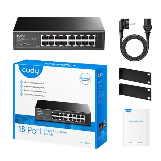 Cudy GS1016 16 Port 10/100/1000 Mbps Gigabit Switch