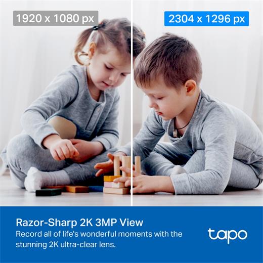 TP-Link Tapo C210 3 MP 2K Wi-Fi Güvenlik Kamerası