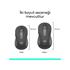 Logitech M650 Signature 910-006236 Siyah Sessiz Büyük Boy Sağ El Optik Kablosuz Mouse