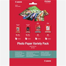 Canon Fotoğraf Kağıdı VP-101 A4 & 4x6 (Variety Pack)
