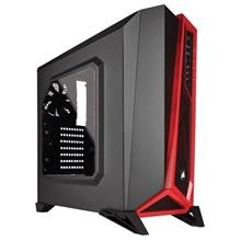 Corsair Carbide SPEC-Alpha Siyah/Kırmızı Pencereli Gaminig Mid TOWER KASA ( PSU YOK ) CC-9011085-WW