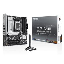 ASUS PRIME B840M-A WIFI 4xDDR5 3x M.2 HDMI 2x DP Type-C WI-FI 6E Bluetooth 5.3 AM5 Soket GAMING Anakart
