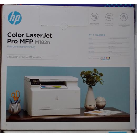 HP LaserJet Pro Color M182N 7KW54A Tarayıcı + Fotokopi Renkli Çok Fonksiyonlu Lazer Yazıcı