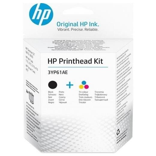 HP 3YP61AE Siyah + Renkli Yazıcı Kafası