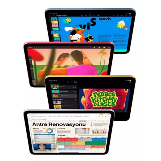 Apple iPad 10. Nesil Wi-Fi + Cellular 64 GB 10.9