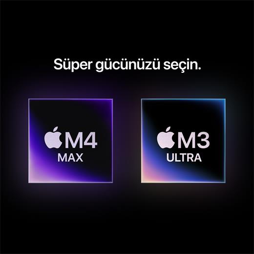 Apple Mac Studio MU973TU/A M3 Ultra 96 GB 1 TB SSD Mini PC - Apple Türkiye Garantili