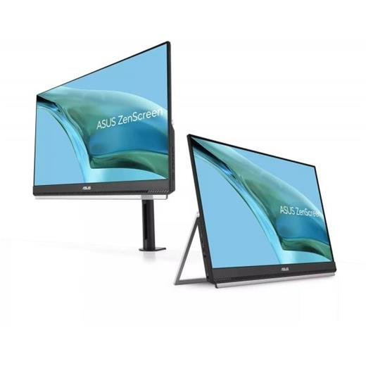 ASUS ZENSCREEN MB249C 23.8 TASINABILIR USB MONITOR IPS 1920x1080 5MS 75HZ HDMI USB-C MM VESA 3YIL MAT EKRAN EYECARE MONITOR