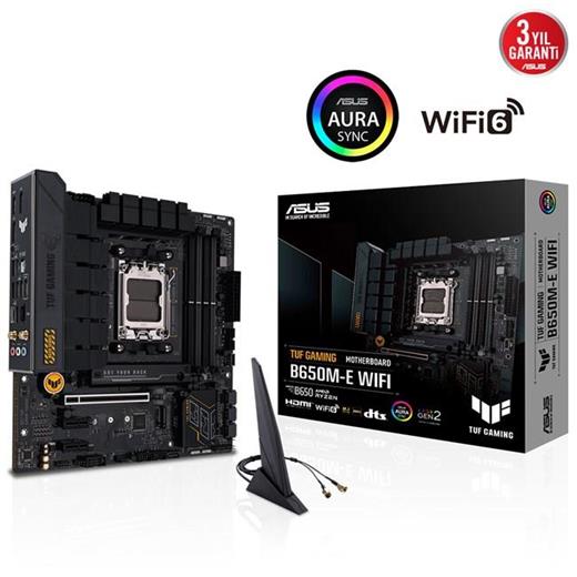 Asus TUF Gaming B650-E Wi-Fi AMD AM5 DDR5 ATX Anakart