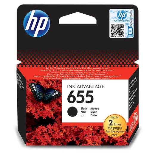 HP 655 CZ109AE Siyah Kartuş