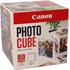 Canon Photo Cube Creative Pack PP-201 Fotoğraf Kağıdı + Fotoğraf Çerçevesi - Pembe