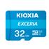 Kioxia Exceria LMEX1L032GG2 Class 10 UHS-I U1 32 GB Micro SD Kart