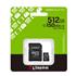 Kingston SDCS3/512GB 512GB MicroSDXC Canvas Select Plus Gen3 150MB/s A1 Card + Adapter