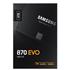 Samsung 4TB 870 Evo MZ-77E4T0BW 560MB-530MB-s Sata 2.5