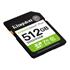 Kingston SDS3/512GB 512GB SDXC Canvas Select Plus Gen3 150MB-s C10 UHS-I U3 V30 Hafıza Kartı